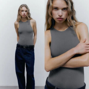 Zara  Halter Neck Bodysuit